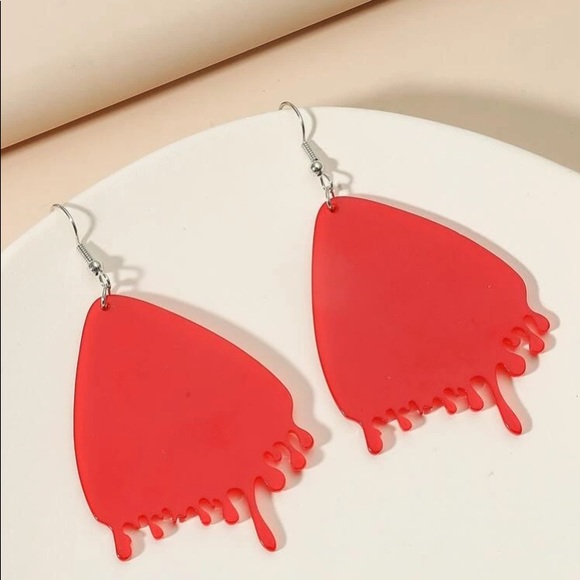 Kathrono Jewelry - 🌊 Oversized Dripping Jellyfish Earrings 🌊